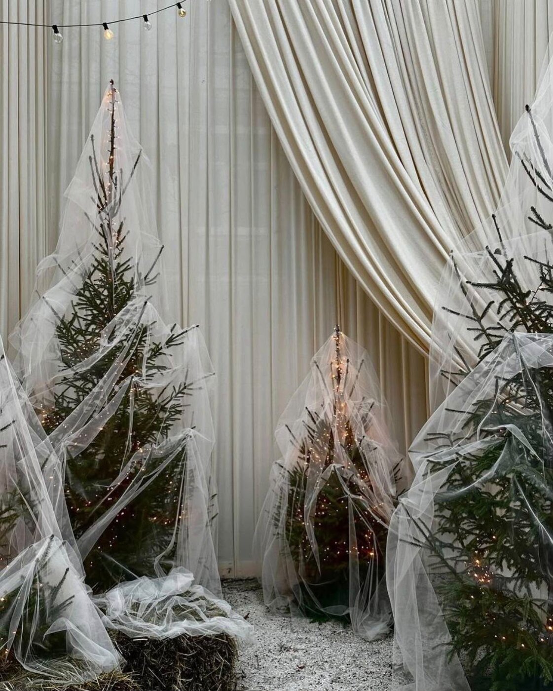 Decorado Bosque de invierno